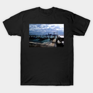 Gondolas in Venetian Storms T-Shirt